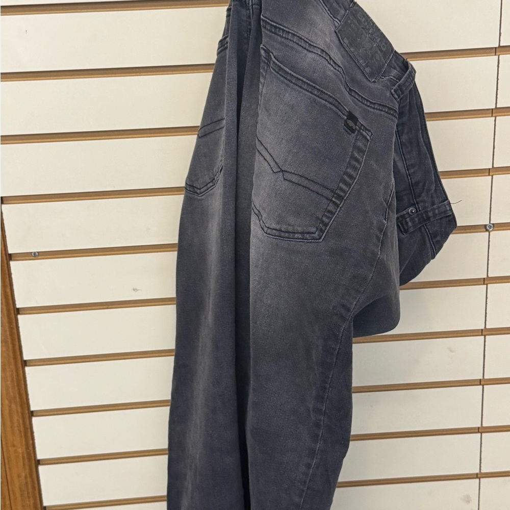 Buffalo David Bitton Dark Gray Relaxed Jeans
